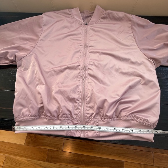 Fabletics Pink Bomber Jacket - Picture 8 of 10